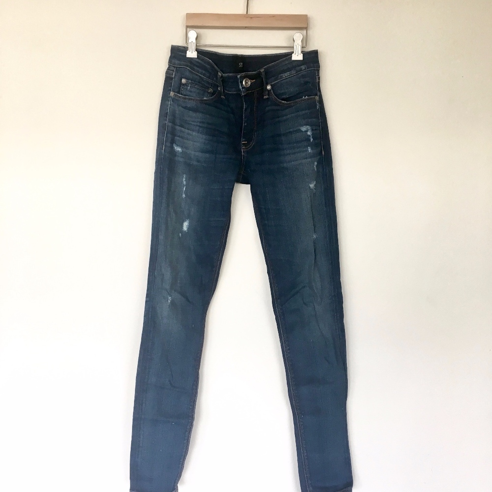 Strom Denim: Skinny - Midwash - 27 - Like New